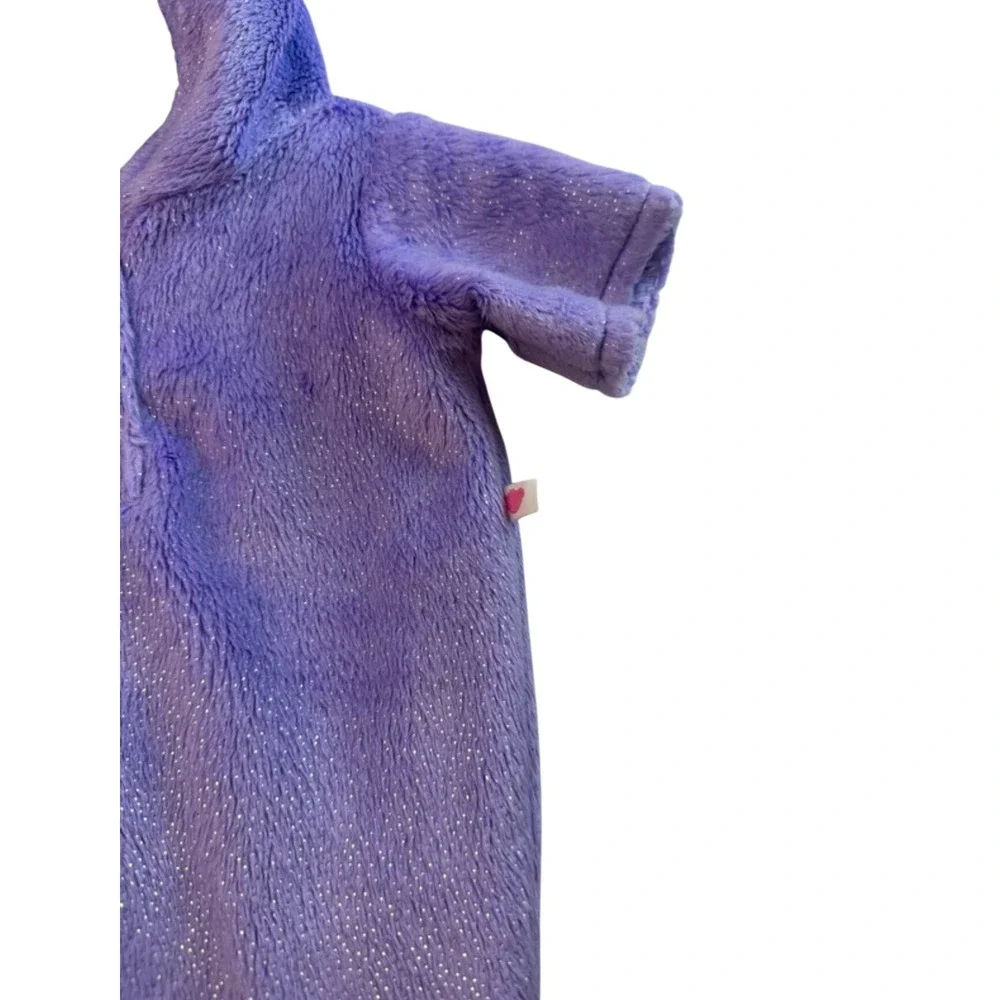 Build-A-Bear Workshop Purple Unicorn Mermaid Costume Shimmer Plush Hooded Outfit